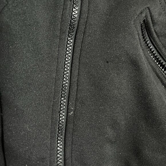 VTG Y2K Nike Track “Team Nike” Spellout Jacket Full Zip Men's Black Size Medium - Picture 5 of 8